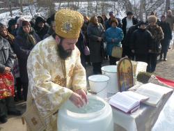 Ajunul Bobotezei la Mănăstirea Vasiova